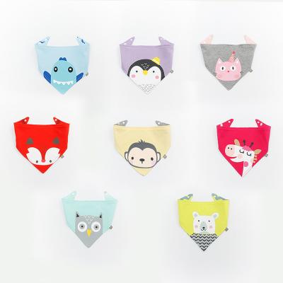 China China Supplier Antibacterial Wholesale Organic Baby Products Bandana Cute Baby Bibs for sale