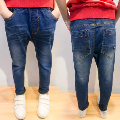 China Fade Proof Kid Clothing Denim Color Children Boys Fashion Jeans Pants China Design for sale