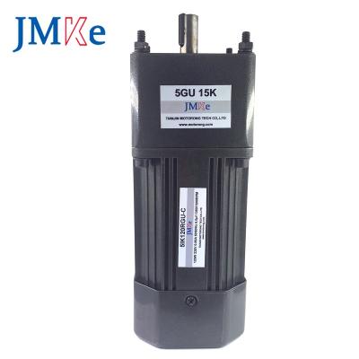 China JMKE 120W 100 rpm micro speed motor control ac gear reducer drip proof motor for sale