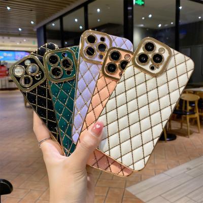 China New design 6d rhombus pattern women angel shockproof electroplating cute girly eyes phone case for iphone 13 pro max case for sale