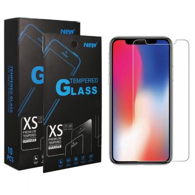 China Ultra Thin Cell Phone 2.5D Tempered Glass For 12 11 pro X Max XS XR 7 8 6s plus Screen Protector for sale