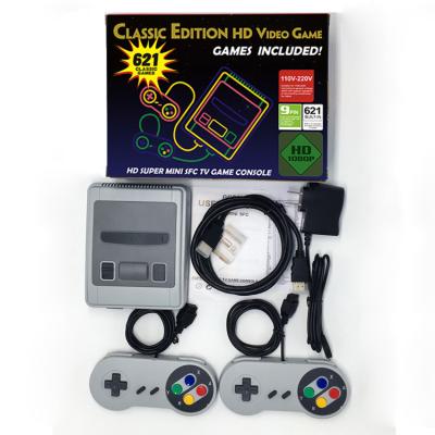 China Mini Game Box Built In 621 Classic Game Console HD Output Super Mini Handheld TV Game Box for sale