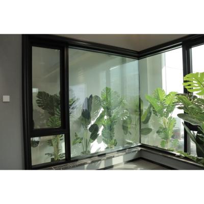 China Folding Screen Home Decor Premium Design Aluminum Insulated Thermal Cutout Casement Windows for sale