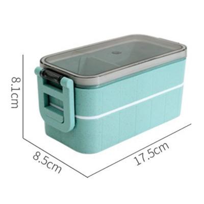 China Wheat Straw Fiber Lunch Box Freshness Preservation for sale