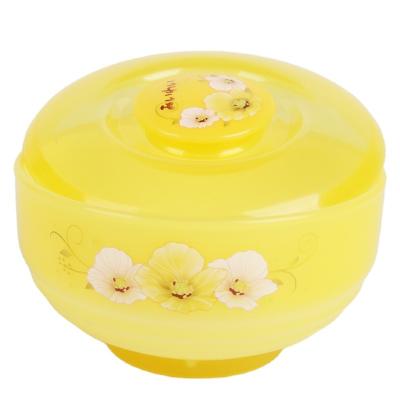 China Sustainable Hot Promotional Colorful Plastic Salad Bowl Storage Plastic Salad Bowl for sale