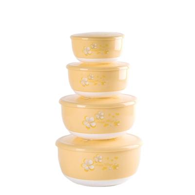 China Super Bowls New Capacity Eco - Friendly Plastic Chinese Sustainable Design 4 Pcs Different Set for sale