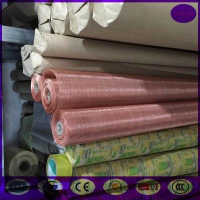 China 0.05mm Wire Diameter 180 Mesh Copper Mesh Fabric in stock made inchina for sale