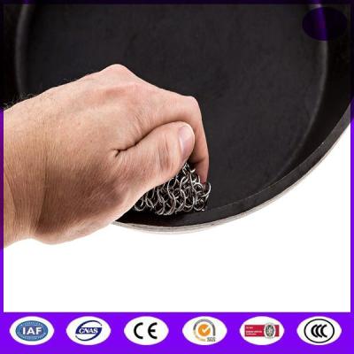 China Metal Ring chainmail scrubber for pan cleaning  from china supplier for sale