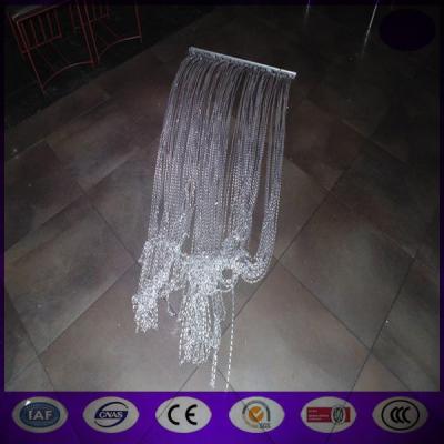 China Shiny Silver Aluminum Chain Link Fly Curtain (direct factory) with competitive price for sale