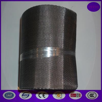 China 260/40 x127mmx10m Twilled Reverse Dutch Weaves Filter Ribbon Screen With Combed Side Hem for sale