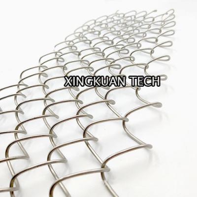 China Galvanized Steel Chain Link Fence Fabric For Farm And Field for sale