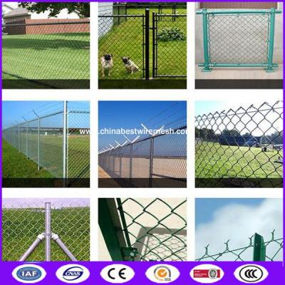 China Hot Dipped Galvanized Chain Link Fencing , Horse / Panda / Deer Farm Fencing for sale