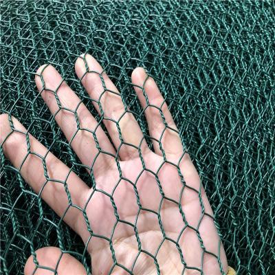 China 20mmx20mm PVC Coated Hexagonal Chicken Wire Mesh for sale