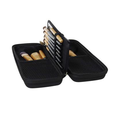 China Factory Waterproof Shockproof Protective Zipper Customized Travel Carrying EVA Cosmetic Brush Storage Case for sale