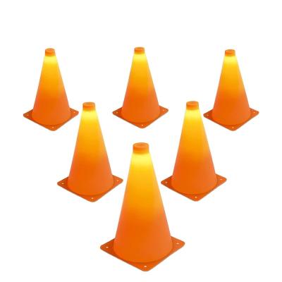 China Hot Selling Barricade Sport Decoration Products ABS Traffic LED Training Spotting Cones for sale