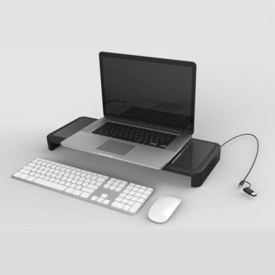 China Laptop / notebook stand laptop stand with 4 port USB hubs. for sale