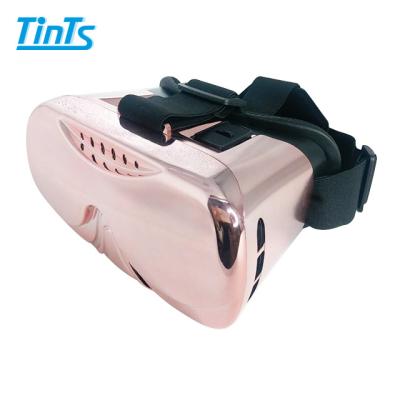 China Smart Cell Phones 3D Virtual Reality Headset In Chrome Finishing for sale