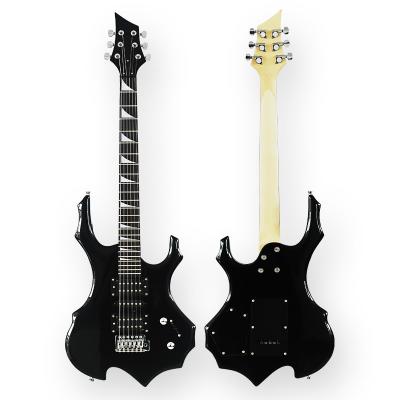 China Cutway GEG04 factory wholesale cheap electric guitars made in china profession electrica handmade guitar for sale