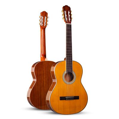 China GQD-H39Y Fir Direct Selling Spruce Wood Classical Guitar Luminous Matte Classical Guitarras 39 Inch Performance-Grade Classical Guitar for sale