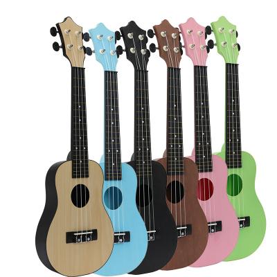 China Durable Wholesale Smart Ukulele OEM GU01 Concert China Bass Ukulele 21 Inch Color for sale