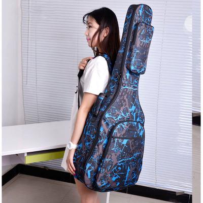 China Wholesale Fashionable GB1 39inch Acoustic Guitar Bag 41Inch Sponge Guitar Case Guitar Box for sale