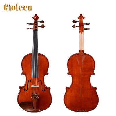 China High Quality Violin Children 1/8-4/4 Violin White Pine FLV1115 Plywood Cheap Handmade Professional Famous Brand Violin for sale