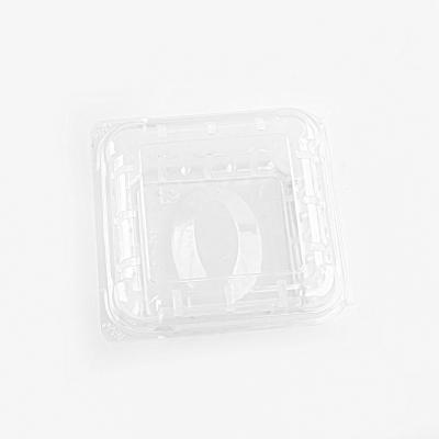 China Eco-friendly Disposable Clear Plastic Fruit Tray Container Food Box Plastic Disposable Food Boxes for sale