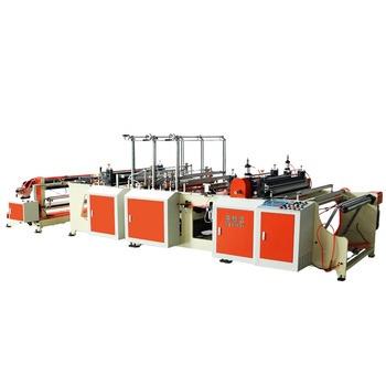 China Hotels Custom UV Pre-opened Automatic Punched Bags On A Roll Pre-opened Bag Rolling Machine for sale