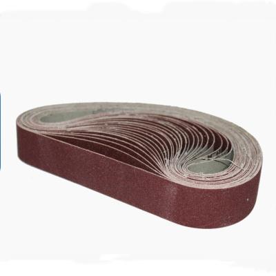 China Higher Quality Narrow Abrasive Wood Floor Polishing Sanding Belts / Stainless Stell For Wood Polishing for sale