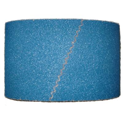 China Polishing wood floor/stell zirconia grit polyester abrasive cloth stainless sanding belts for grinding metal, stainless steel, alloy steel for sale