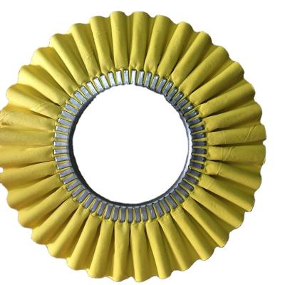 China Sisal 44 Waves Sisal Polishing Wheel for sale