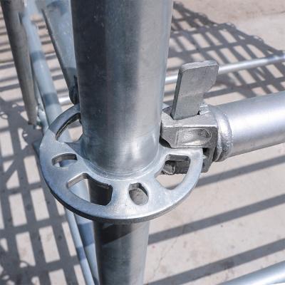 China Scaffold Ringlock System Scaffolding Tower Price Modern Construction Galvanized Adjustable Scaffolding Frame for sale