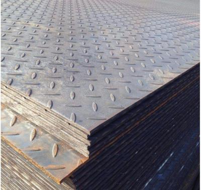 China Boiler Sheet Hot Rolled Carbon Plate ASTM a36 Shipbuilding Mild Checkered Checkered Steel Plate for sale