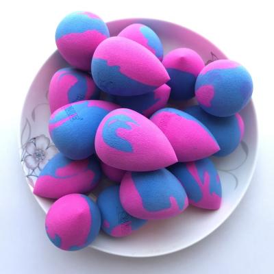 China Custom Makeup Sponge Box Color Marble Beauty Sponge Makeup Blender for sale