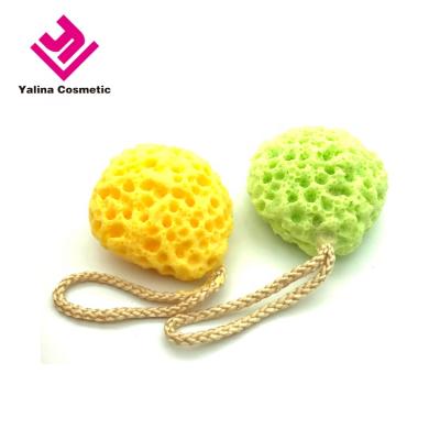 China Clean Pores Bathing Accessories Bacteria Resistant Hive Honeycomb Exfoliating Foam Sponge Custom Natural Bath Organic Sea Sponge For Baby for sale