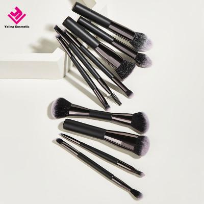 China Angular Blush Synthetic Hair Makeup Brush High Quality Professional Make Up Brush Set Flat Concealer Brush Make Up for sale