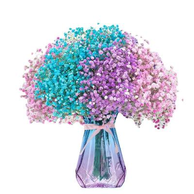 China Hot Selling Natural Dry Amazon Touch Gypsophila Flower Babysbreath Bouquet Gifts Festival Decor for sale