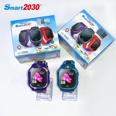 China Smart C002 Touch Screen Kids 2030 Latest Waterproof Touch Screen SOS Tracker Smartwatch Kids Smart Watch Q12 Q19 Books for sale