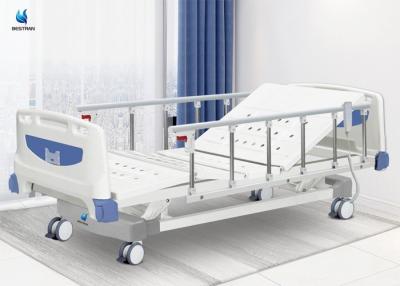 China Patient Rooms Electric Hospital Cot Beds Adjustable Remote Control Five Function for sale