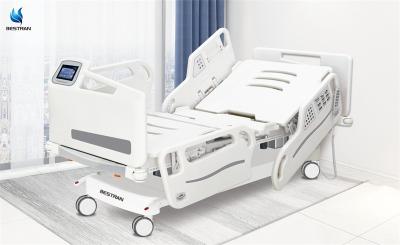 China Motorised Electric ICU Bed With Weighing Function Side Rail Control Intensive Care Unit for sale