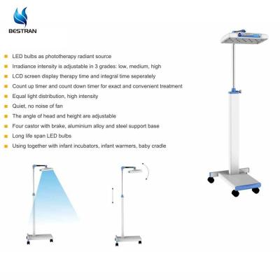 China LED Light Therapy Neonatal Phototherapy Machine Head And Height Adjustable Jaundice Treatment Light for sale