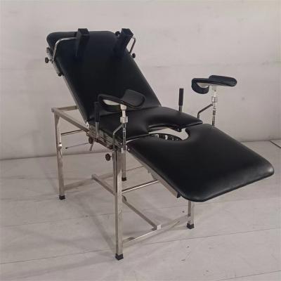 China Medical Gynaecological Examination Bed Knock Down Construction Adjustable 150KG Load for sale