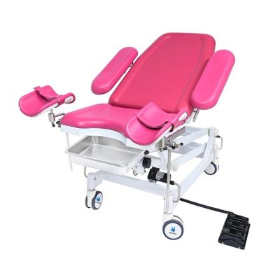 China Two Section Electric Gynecology Examination Chair Backrest And Seat Section Adjustable for sale