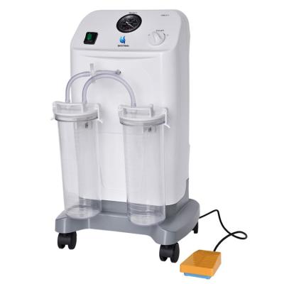 China Mobile Surgical Equipment Electric Suction Machine Vacuum Aspirator For Suctioning for sale