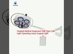 Hospital Medical Equipment Wall Type Cold Light Operating Lamp Surgical Light