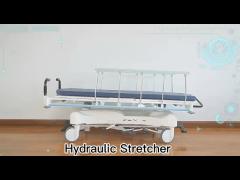 Hydraulic Transport Stretcher Trolley With Trendelenburg Reverse Trendelenburg Function