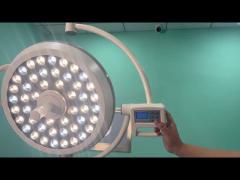 Adjustable Spot LED Ceiling Mounted Surgical Lamp Ultra Slim Streamline Design