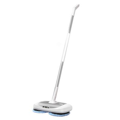 China Minimalist Household Rechargeable Cordless 360 Rotate Rotate Cleaner Machine Water Tank Mopping Steam Spray Electric Broom for sale