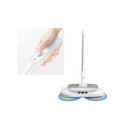 China Minimalist OEM Service Wholesale Self Cleaning Jet Scratch Broom Plastic Handheld Portable Electric Cordless Plastic Basket + Plastic Foot Pedal for sale