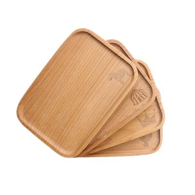 China Beech Kitchen or Restaurant and Hotel Supplies Beech Wood Serving Trays for sale